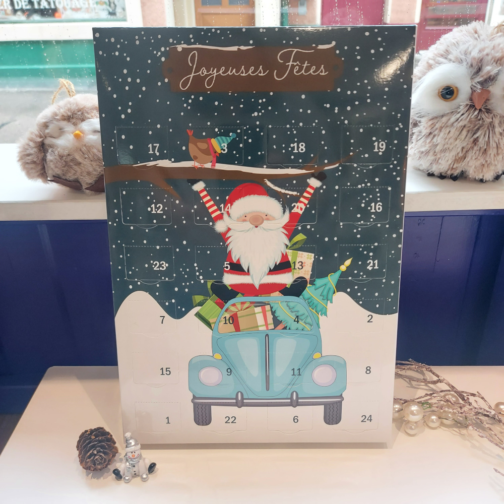 Calendrier de l'Avent Père Noël BIENTOT DISPONIBLE